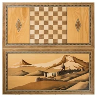 Нарды "Церковь у Арарата" инкрустация, AZ008, Zeynalyan 678420125