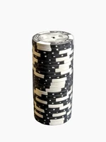 Фишки для игры в покер Black Stars номиналом 1 (25шт) 1211322652