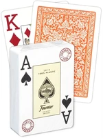 Карты "Fournier 2818 orange" 100% пластик 19359748
