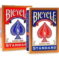 Карты игральные Bicycle Standard комплект из двух колод, красные и синие 1590683602