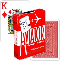 Карты "Аviator Jumbo Index Red" 543706513