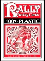 Карты "100% Plastic Rally Playing Сards red" 1724258033