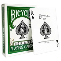 Карты "Bicycle rider back standard poker plaing cards Green back" 98461716