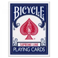 Карты "Bicycle Supreme Line Standard Index blue" 1469689963