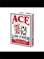 Карты "Low Vision New Sight Poker Deck Red" 2052240599