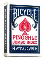 Карты "Bicycle Pinochle Jumbo Index Blue" 1358794775