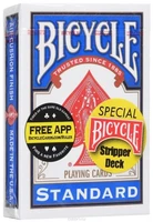 Карты "Bicycle Stripper Deck blue" / конусная колода 1148000608