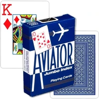 Карты "Аviator Jumbo Index Blue" 1958508240