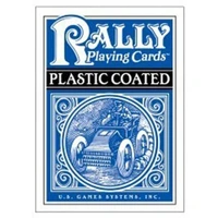Карты "Plastic - Coated Rally Playing Cards blue" 863718054