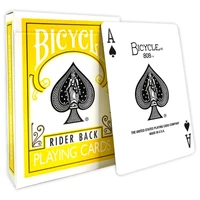 Карты "Bicycle rider back standard poker plaing cards Yellow back" 2130036163