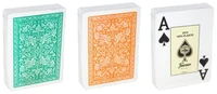 Карты "Fournier 2818 green/orange" 100% пластик 278681353