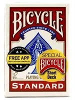 Карты Bicycle Standard Short Red 470995347