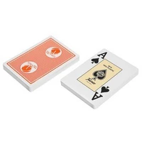 Карты "Fournier 2818 Casino Victoria", 100% пластик, оранжевая рубашка 868452027
