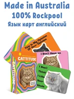 Карты Таро "Cattitude cards deck" Rockpool / Колода карт сообразительности 2000377287