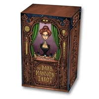 Карты Таро The Dark Mansion Tarot deck Large Version 14 cm, Taroteca / Темный Особняк, 14 см, золото 1326270628
