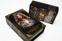 Карты Таро The Elemental Wisdom Tarot 12cm, Taroteca / Таро Мудрость Стихий, черный срез UV 954856799