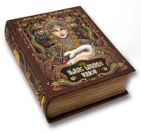 Карты Таро The Slavic Legends Tarot 12cm black, Taroteca / Славянские Легенды 12 см черный срез 1609612663