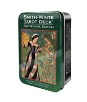 Карты Таро "Smith-Waite Tarot Deck Centennial" US Games / Таро Столетия Смита-Уэйта в жестяной банке 1043475485