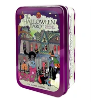 Карты Таро "Halloween Tarot In a Tin" US Games / Таро Хэллоуина Мини 1577440504