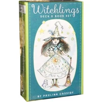 Карты Таро "Witchlings Deck &amp; Book Set" US Games / Колода Ведьм и набор книг 1527811061