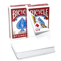 Карты "Bicycle Blank Back Standard Face red" / рубашка пустая, лицо стандарт 780104889