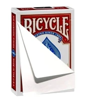 Карты "Bicycle Blank Card Both Sides red" 498329960
