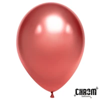 Шар (5''/13 см), Красный, хром, 50 шт., 605128 1165012744