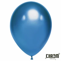 Шар (5''/13 см), Синий, хром, 50 шт., 605125 81574205