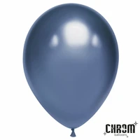 Шар (10''/25 см), Полуночно-синий, хром, 50 шт., 600119 1884101793