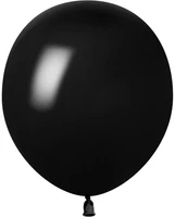 Шар (10''/25 см), Черный, пастель, 100 шт., 512-10S18 665554080