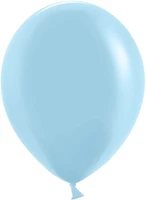 Шар (10''/25 см), Голубой, пастель, 100 шт., 610111 148564168