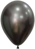Шар (12''/30 см), Полуночный Серый (880), шелк, 50 шт., 418315 641264516