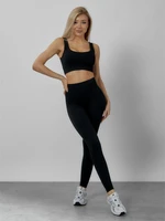 Спортивный костюм Каталог >> Одежда и обувь >> Для фитнеса женский черного цвета 20006Ch 476170453
