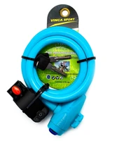 Замок для велосипеда тросовый с ключом Vinca Sport VS 582 (12 x1200 mm) 547150269