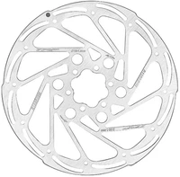 Тормозной диск TRP R203S02M, 1.8 mm, 203 mm, 6 болтов. 1416168752