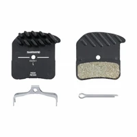 Тормозные колодки Shimano для дискового тормоза H03A, пласт, с радиатором, с пружин, с шплинтом 1959836960
