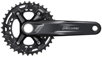 Система шатунов Shimano Deore, M4100-2 для 2x10 скоростей, 175 мм, ин.вал, 36-26T без каретки для CL:48,8 мм 1612195188