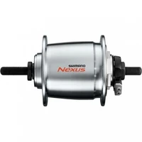 Втулка динамо Shimano C6000, 36 отв, 6V-3W, под роллер, HIGH, 100x140 мм, без гаек и шайб 1156089797