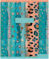 Тетрадь общая 48 л., PASTEL GOLD LEOPARD, обложка-мелов.картон+сплошной УФ-лак, скрепка 411725775