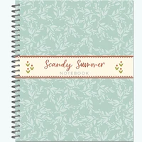 НОВИНКА! Тетрадь общая 48 листов на спирали "Scandy Summer Pattern" 1687806060
