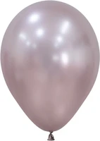 Шар (12''/30 см), Розовый цветок (809), шелк, 12 шт., 409276 160386250