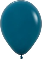 Шар (12''/30 см), Глубокий бирюзовый (035), пастель, 12 шт., 404622 323107584
