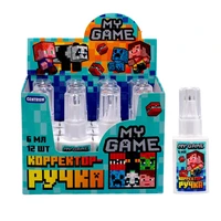 77110 Корректор-ручка My game 6 мл, с металлическим наконечником, в дисплее 1795646759