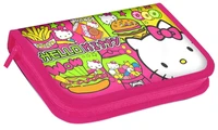 75924 Пенал корпусный Hello Kitty, размер: 19*11 см, на молнии, полиэстер 210 ден 13837957