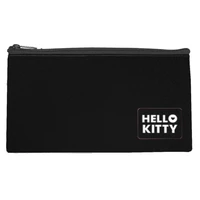 76004 Пенал плоский Hello Kitty черный, размер: 20,5*10,8 см, на молнии, полиэстер 210 ден 973885693