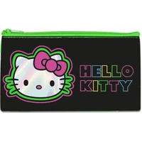 73951 Пенал плоский Hello Kitty Neon. Размер: 20,5*10,8 см, на молнии, полиэстер 210 ден 1537819575