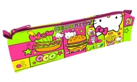 75923 Пенал объемный Hello Kitty, размер: 21*4,5*4,5 см. на молнии, полиэстер 600 ден 968744270
