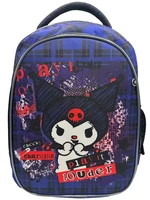 73830 Рюкзак облегченный Kuromi с анатомической спинкой, 2 отделения на молнии, р-р 40*32*16 см 810195152