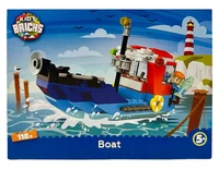 4062006 Конструктор Kids Brick's "Лодка", 118 деталей 120492486