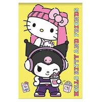 77284 Блокнот Hello Kitty and friends, формат А7, размер 65*98 мм, клетка, 40 листов на скрепке, блок-офсет, целлюлозный картон 200 гр/м2е 1005444386